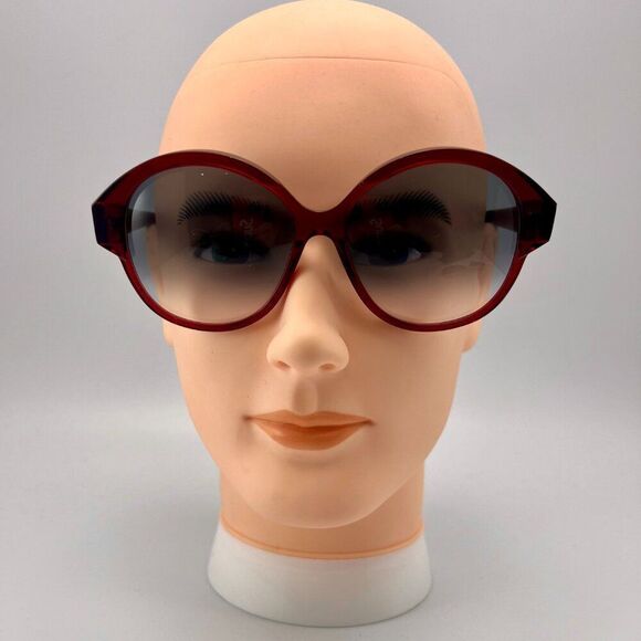 NEW CELINE PARIS CL 40154U 69B RED AUTHENTIC SUNGLASSES 61-17 140 - Picture 5 of 6